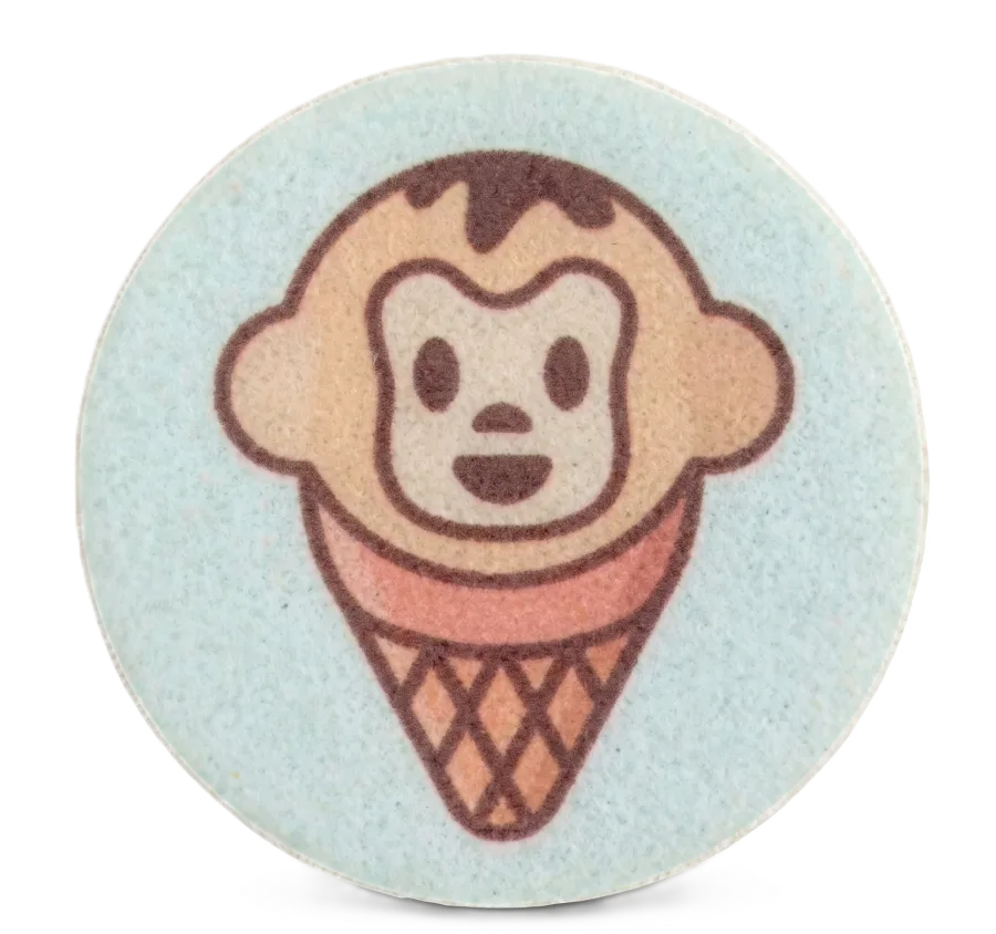 Logoaufleger Oblatte